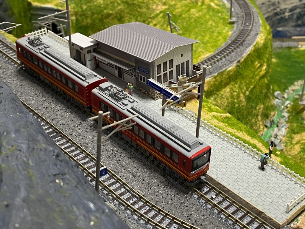 スイス登山鉄道Nゲージ・ジオラマ – アマチュア無線JR1FGR 創意と工夫